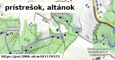 prístrešok, altánok
