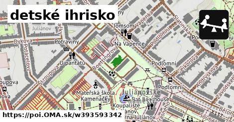 detské ihrisko