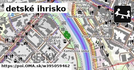 detské ihrisko