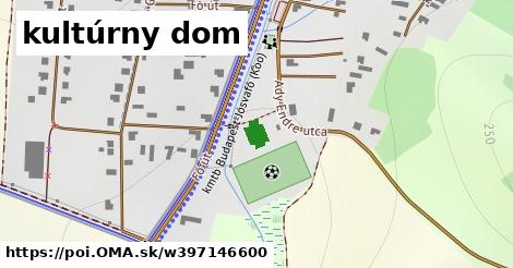 kultúrny dom