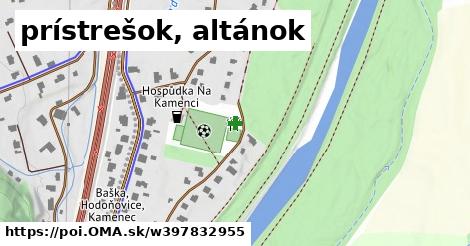 prístrešok, altánok