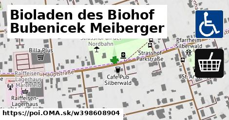 Bioladen des Biohof Bubenicek Meiberger