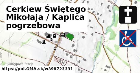 Cerkiew Świętego Mikołaja / Kaplica pogrzebowa