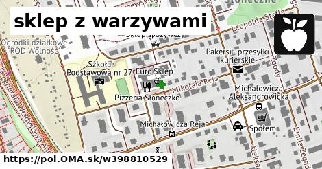 sklep z warzywami