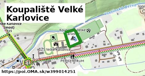 Koupaliště Velké Karlovice