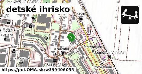 detské ihrisko