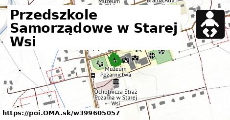 Przedszkole Samorządowe w Starej Wsi