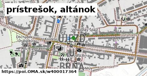 prístrešok, altánok