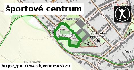 športové centrum