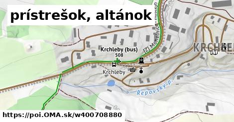 prístrešok, altánok