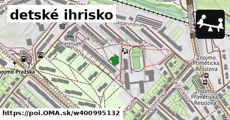 detské ihrisko