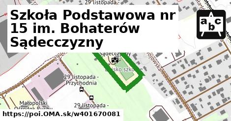 Szkoła Podstawowa nr 15 im. Bohaterów Sądecczyzny