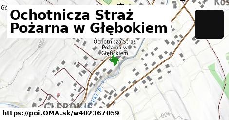 Ochotnicza Straż Pożarna w Głębokiem