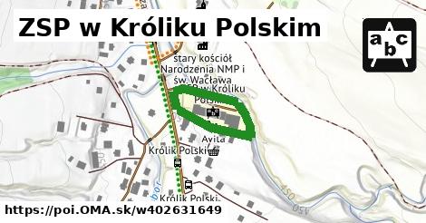 ZSP w Króliku Polskim