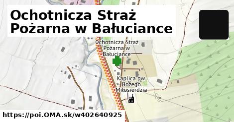 Ochotnicza Straż Pożarna w Bałuciance