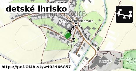 detské ihrisko