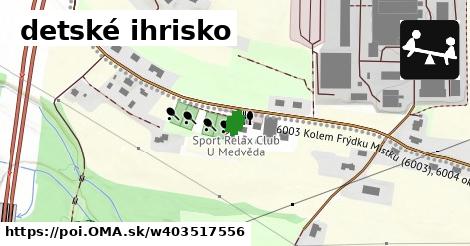 detské ihrisko