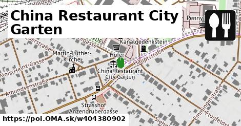 China Restaurant City Garten