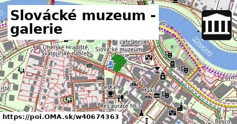 Slovácké muzeum - galerie