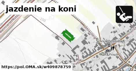 jazdenie na koni