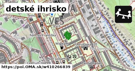 detské ihrisko