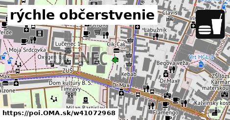 rýchle občerstvenie