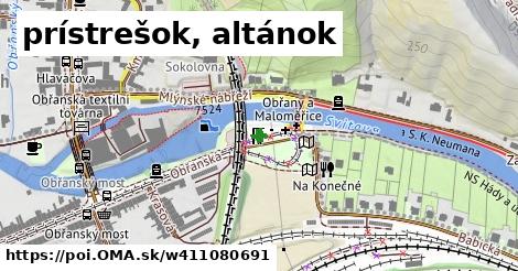 prístrešok, altánok