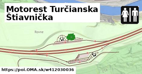 Motorest Turčianska Štiavnička