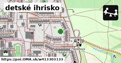 detské ihrisko