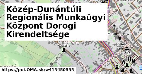 Közép-Dunántúli Regionális Munkaügyi Központ Dorogi Kirendeltsége