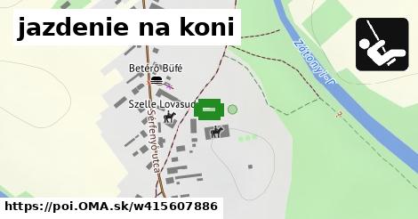 jazdenie na koni