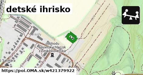 detské ihrisko