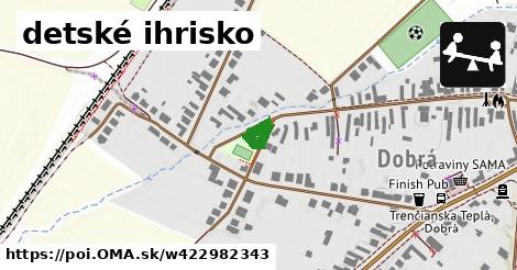 detské ihrisko