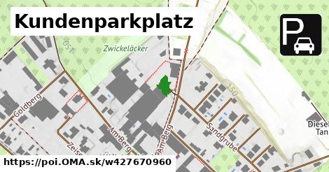 Kundenparkplatz