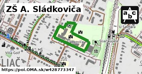 ZŠ A. Sládkoviča