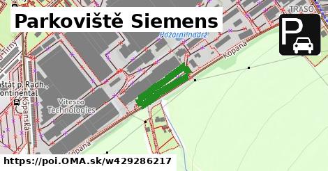 Parkoviště Siemens