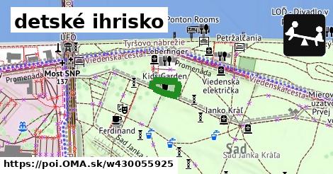 detské ihrisko