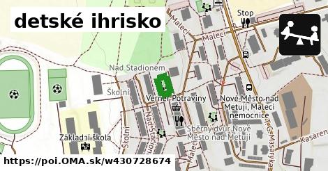 detské ihrisko