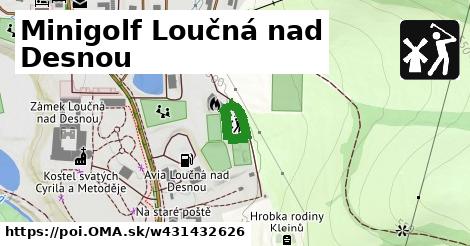 Minigolf Loučná nad Desnou