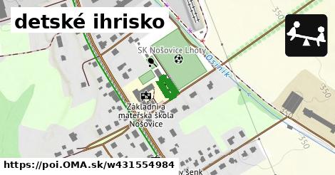 detské ihrisko