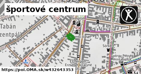 športové centrum