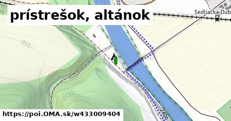 prístrešok, altánok