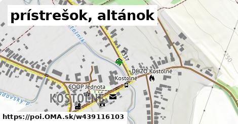 prístrešok, altánok