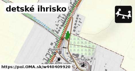 detské ihrisko