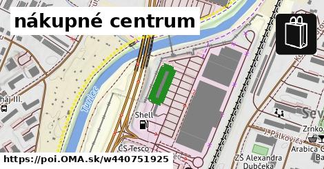 nákupné centrum