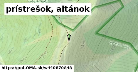 prístrešok, altánok