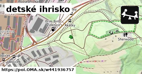 detské ihrisko