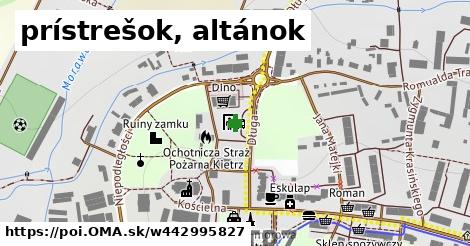 prístrešok, altánok