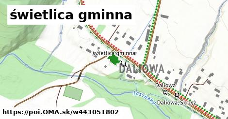 świetlica gminna