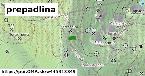 prepadlina